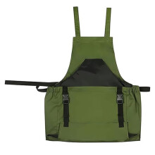 Garden Harvesting Apron with Pockets for Men Women, Heavy-Duty Fruit Picking Apron for Yard, Orchard & Farm