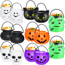 14 Pieces Halloween Candy Bucket,Mini Halloween Candy Holder
