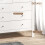 Modern 5-Drawer Chest in White 4