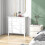 Modern 5-Drawer Chest in White 8