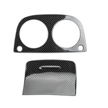 Car Rear Air Vent Cover+Charging Panel Trim Sticker Kit 2226801875 for - S-Class W222 S350 S400 S550 14-20 B