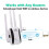 WiFi Signal Extender Range Repeater Booster Internet Amplifier 1200Mbps UK Plug 8