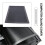 Computer Case Magnetic Dust Filter Mesh PC Case Cooling Fan Computer Guard Cover Horn Net 12 X 24CM 6
