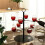 1 Tree-Shaped Wine Glass Display Rack with Two Layers and Eight Compartments, Perfect for Displaying Party Drinks 6
