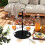 1 Tree-Shaped Wine Glass Display Rack with Two Layers and Eight Compartments, Perfect for Displaying Party Drinks 3