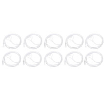 2m Oxygen Nasal Cannula,Transparent Oxygen Tube,Curved Nose Piece Nasal Oxygen Cannula for Adult Oxygen Therapy