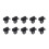 10Pcs Bezel Clip 68309767AA for   Ram  2016-2025 1