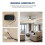 40W Ceiling Fan Remote Control Replacement for W/Light Style, Non- Model, Signal Receiver Included 4