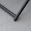(Grey, Steel) Grey Folding Rattan Coffee Table 40x40x40cm 7