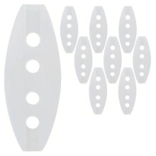 Neck Pads 9Pack - Silicone Back Neck Tie Knot Protectors for Halter Swimsuit Anti-Chafe Comfort Guards Beach Pool