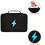 EVA Battery Organizer Case - Large Capacity Portable Storage Box for AA, AAA, Button Cells & Tools - Travel Friendly 3