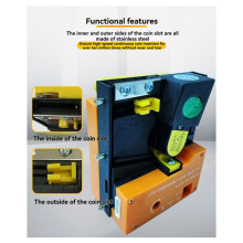 CPU Compatible Coin Selector for Vending & Arcade Game Machine, Replacement Maintenance Part for Coin Mechanism Repair