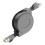 CAT 6 Ethernet Cable Ultra Flat Adjustable Retractable CAT6 RJ45 LAN Network Cable Patch Shielded Flat Ethernet 1.8m 1