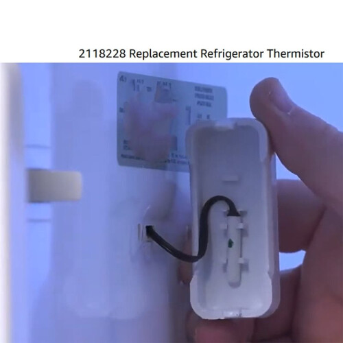 Refrigerator Thermistor Fit for  for  for  Amana for , Replace WPW10384183 1