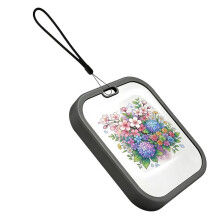 Electronic NFC E-Ink Screen Hanging Ornament 1.54-Inch E-Ink Screen Bag Charm Wall Decoration Pet Ornament