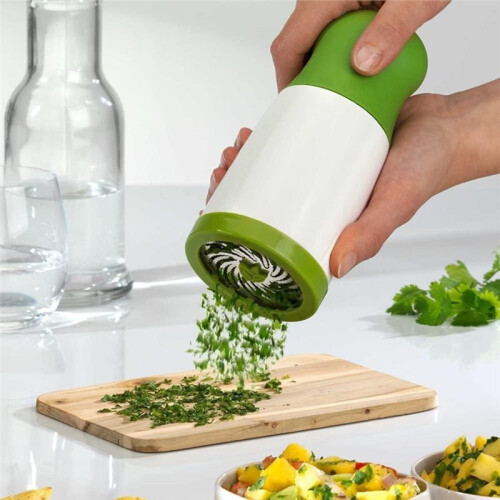 Cilantro and Spice Grinder, Manual, Stainless Steel 1