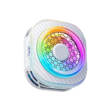 Ventilateur de Refroidissement Rapide RGB 8 Pro Semiconductor pour Téléphone, Radiateur pour Jeux Mobiles