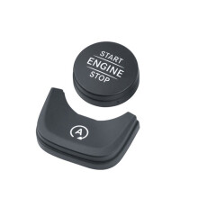 One-Touch Start Button Cover 1779051001 1779051201 for - W177 W118 W247 W447 W448 W907 A B V CLA Class Black