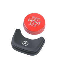 One-Touch Start Button Cover 1779051001 1779051201 for - W177 W118 W247 W447 W448 W907 A B V CLA Class Red