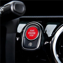 One-Touch Start Button Cover 1779051001 1779051201 for - W177 W118 W247 W447 W448 W907 A B V CLA Class Red