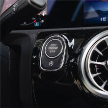 One-Touch Start Button Cover 1779051001 1779051201 for - W177 W118 W247 W447 W448 W907 A B V CLA Class Black