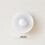 Glass Ceiling Light with Lamp Source for Home Decor and Daily Lighting White 2