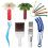 7 PCS Air Conditioner Fin Cleaning Tool Sets Efficient Professional Auto Cooling System Repair Tool Remove Dust 2