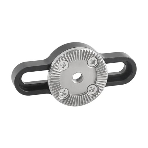 Adjustable for  Rosette Connecting Mount Adapter with M6 Thread 1/4inch Mounting  Both Sides for Camera Cage