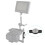Adjustable for  Rosette Connecting Mount Adapter with M6 Thread 1/4inch Mounting  Both Sides for Camera Cage 2