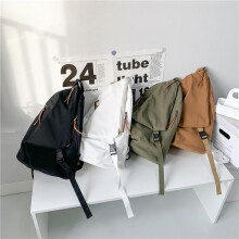 (Brown) Backpack for Women Ins Aesthetic Unique Casual Travel Bag for Students College High School