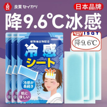 (Classic style [10 pieces]) Summer Cooling Gel Patch for Fever Relief Outdoor Adults Kids Heatstroke Prevention Phone Cooling Pad