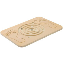 360 Degree Maze Wooden Wobble Balance Board, Sensory Balance Rocker Board for Kids Adults Core Training