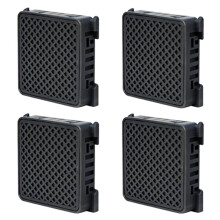 4 Pack Air Filters Fit for Liebherr Refrigerator Carbon Filter Replacement