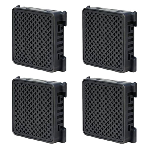 4 Pack Air Filters Fit for Liebherr Refrigerator Carbon Filter Replacement 1