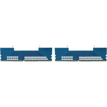 2PCS Professional Laptop DDR4 to Desktop Memory RAM Connector Cards Converter Adapter, Laptop Memory Test Adapter Card