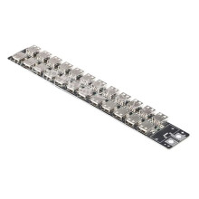 24-Poorts USB-Oplader voor Mobiele Telefoons, Multi-Poort Oplaadstopcontact, Fabrieks-, Studio- en Centrale Voedingsmodule