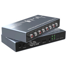 5.1-Channel Audio Decoder Fiber Optic Digital-to-Analog Converter 1920x1080 Support MP3,WMA,APE,FLAC,AAC,AIF,AIFC