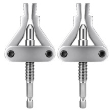 Pipe Extractor Tool Broken Thread Puller Hex Shank Power Drill for PPR PVC Plastic Pipes 1/2″ 3/4″ 1″ Inch