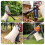 Replacement Bottom Debris Self-Unloading Bag Adjustable Leaf Series Zipper Bag for Mulcher Vacuum Leaf Storage Bag 6