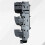 Conjunto Do Interruptor Do Vidro Elétrico Do Lado Esquerdo com Acabamento Prateado (84040-0801) para  Sienna 2015-2021, 4Runner e Yaris 4