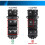 Conjunto Do Interruptor Do Vidro Elétrico Do Lado Esquerdo com Acabamento Prateado (84040-0801) para  Sienna 2015-2021, 4Runner e Yaris 6