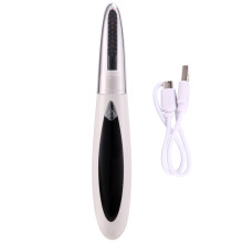 Elektrisch Verwarmde Wimperkruller USB-Oplader Make- Curling Kit Langdurige Natuurlijke Wimperkruller Wit