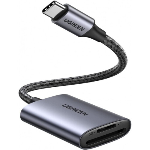 Lecteur de carte mémoire UGREEN USB-C vers SD/TF