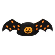3pcs Cute Halloween Bat Hat for Dogs Cats Adjustable Pet Cosplay Photo Prop