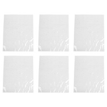 6 Folhas de Decalques de Strass Brilhantes com Ferro em Cristal 2 mm e 3,5 mm, Transferências de Strass Redondas Planas