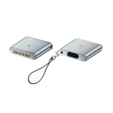 Magnetyczny Adapter USB Type-C dla 3 PD100W 20V 5A dla Book Lapgop dla Air/Pro M1/M2/M3/M4 C
