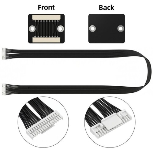 3 Sets Extension  Feed Module Adapter Board and Extended Flat Cable for Snapmaker U1 3D Printer Accessories