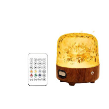 Shower Lamp, Speaker Waterproof Lamp, Rechargeable Lamp with Remote & Touch Control, with White Noise Brown
