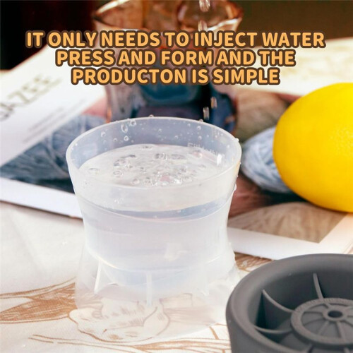 Silicone Sphere Molds Tray Set  Mold Makers Whiskey Cocktails Drinks