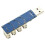 CH334R USB 2.0 4-Poorts Hub Uitbreidingsmodule - Multi-Interface MTT Hub voor PC en Desktop Computers 5